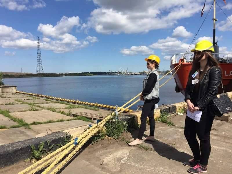 The Freeport of Riga will Host High School Students as Part of the Educational Game (2016 II)